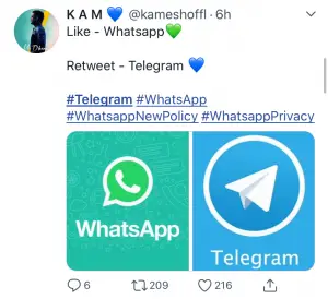 Whatsapp Privacy Policy 2021
