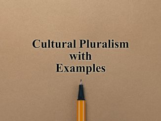 Cultural Pluralism