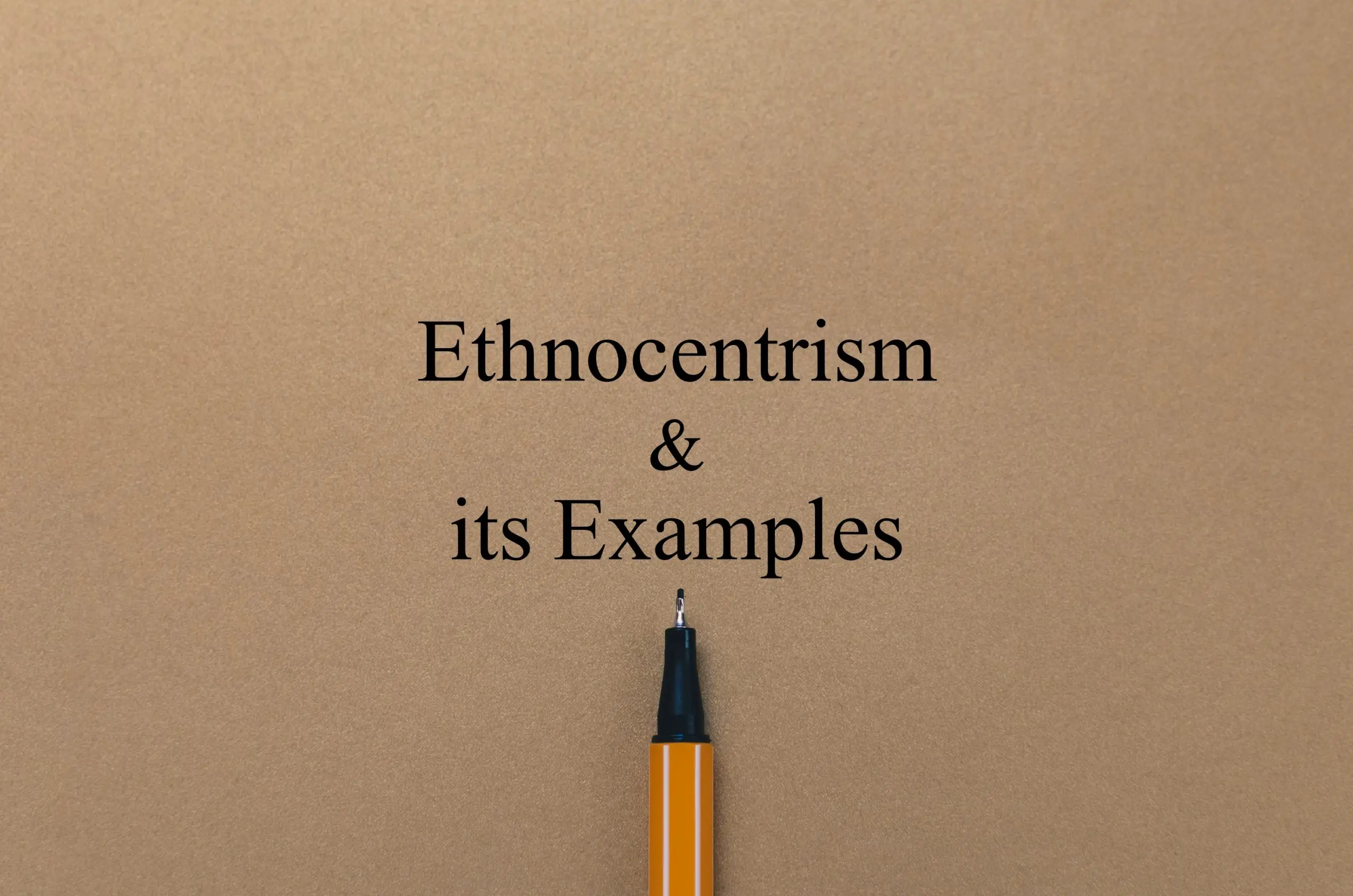 Ethnocentrism Examples