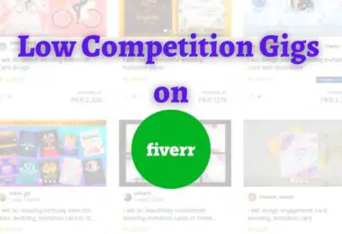 Top 10 low competition gigs on Fiverr