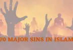 70 Major Sins in Islam